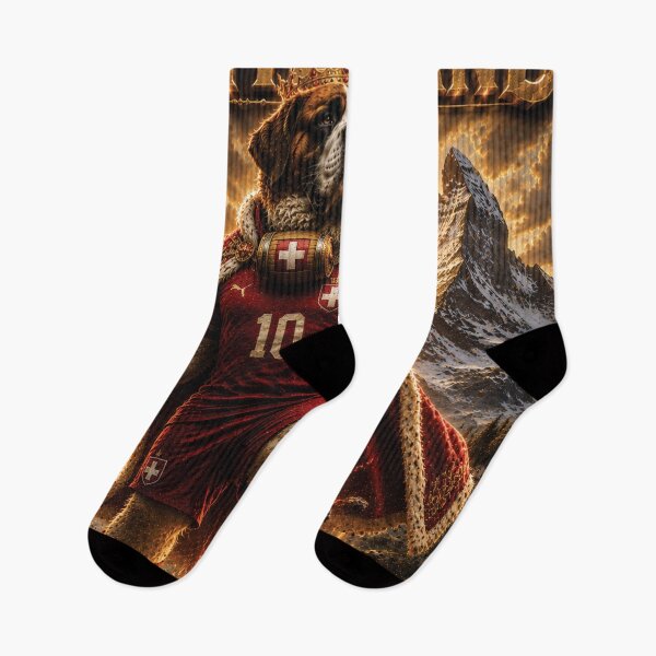 Item preview, Switzerland Alpine Ibex King | World Cup Warriors 2026 Fan Art designed and sold by batcoprod.