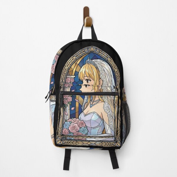Item preview, Mahiru Shiina Angel Next Door Bridal Stained Glass Anime Girl designed and sold by mildaclairmo.