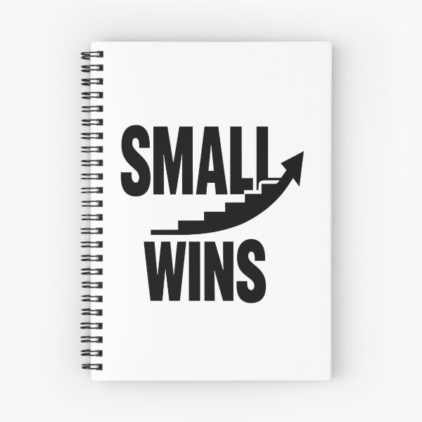 Item preview, Small Wins – Daily Progress Motivation designed and sold by Lovestickerco.