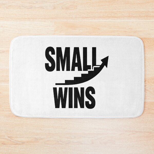 Item preview, Small Wins – Daily Progress Motivation designed and sold by Lovestickerco.