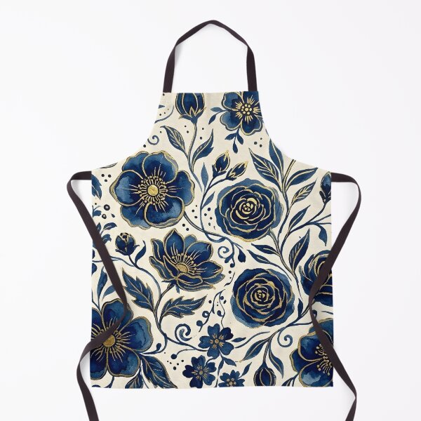 Item preview, Navy Floral designed and sold by GraphicsClub.