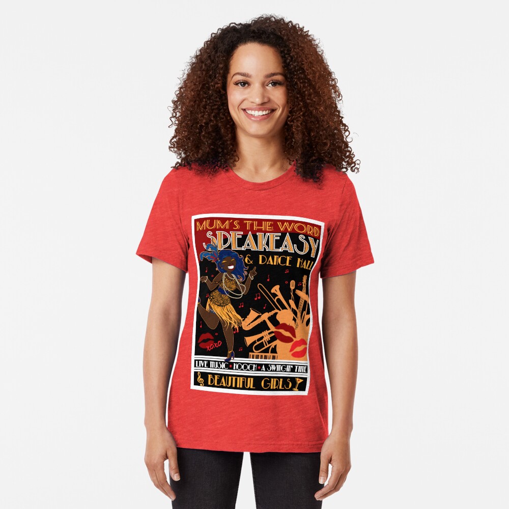 Deco Dance Hall 2 Tri-blend T-Shirt