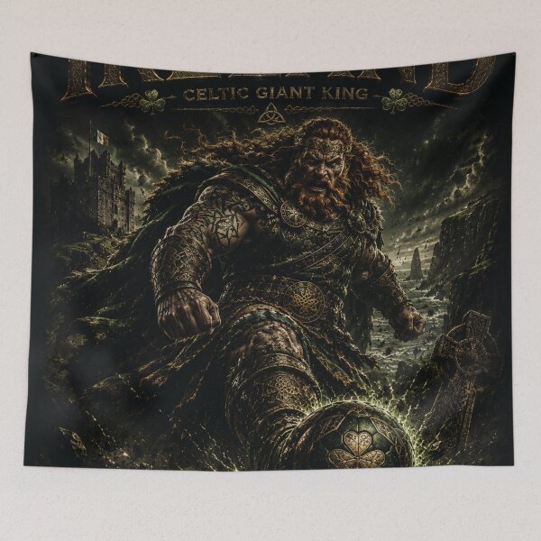 Item preview, Ireland Celtic Stag Warrior | World Cup Warriors 2026 Fan Art designed and sold by batcoprod.