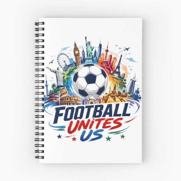Item preview, Football Unites Us | Global Soccer Fan World Landmarks Design designed and sold by TrueArtVibes.