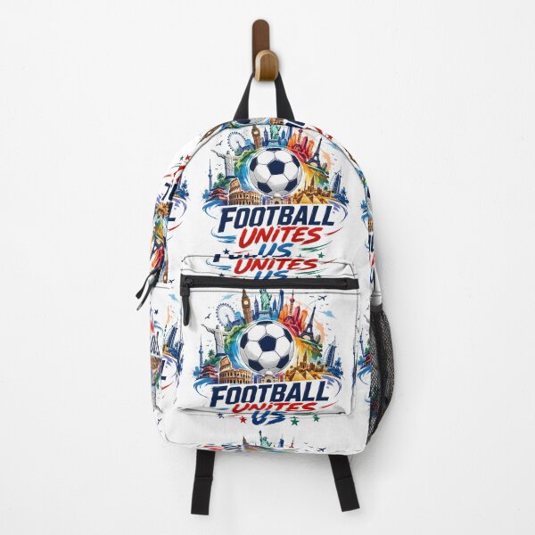 Item preview, Football Unites Us | Global Soccer Fan World Landmarks Design designed and sold by TrueArtVibes.