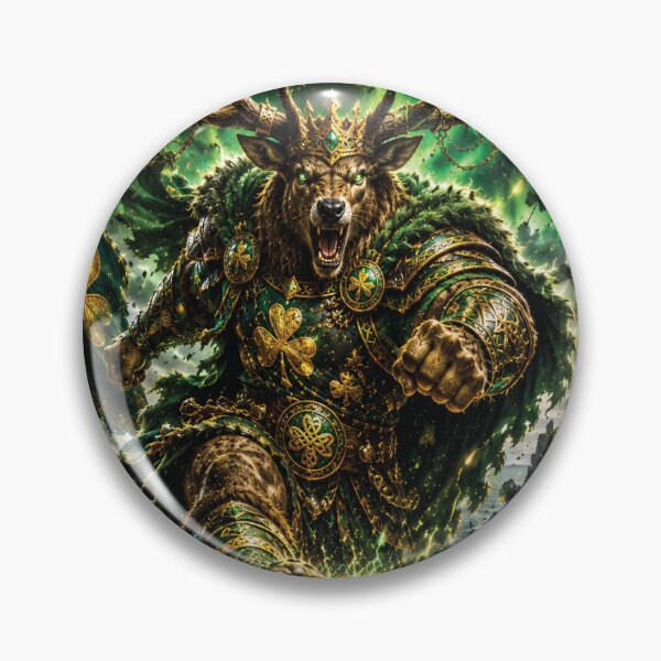 Item preview, Ireland Celtic Stag Warrior | World Cup Warriors 2026 Fan Art designed and sold by batcoprod.