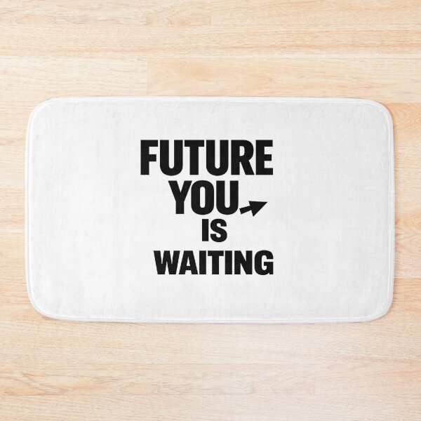 Item preview, Future You Is Waiting – Minimal Motivation Design designed and sold by Lovestickerco.