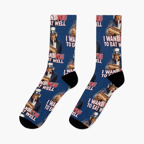 Item preview, Uncle Sam Hot Dog Patriotic BBQ Grilling Humor designed and sold by TheTrendsDesk.