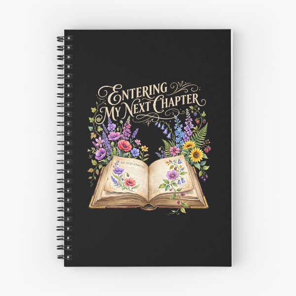 Item preview, Entering My Next Chapter Magical Floral Book Art designed and sold by SplashTastic.