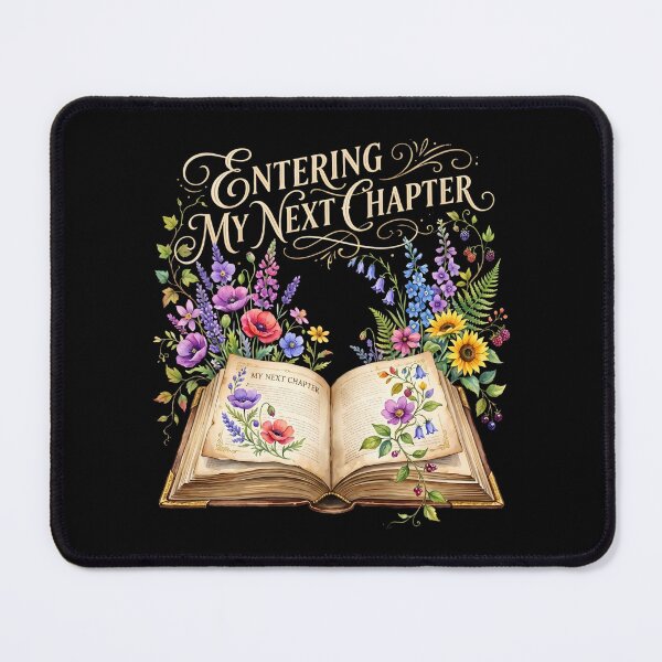 Item preview, Entering My Next Chapter Magical Floral Book Art designed and sold by SplashTastic.