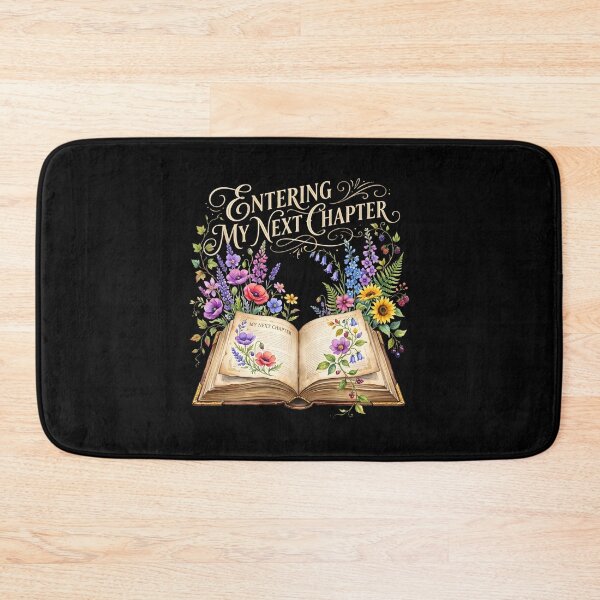 Item preview, Entering My Next Chapter Magical Floral Book Art designed and sold by SplashTastic.