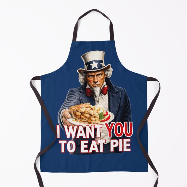 Item preview, Funny Uncle Sam Pie Shirt Patriotic Food Humor 4th of July Dessert Lover designed and sold by TheTrendsDesk.