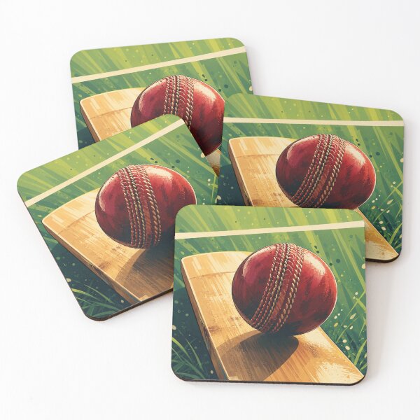 Item preview, Bat And Ball On The Ground Design For designed and sold by FaisalDesigningStore.