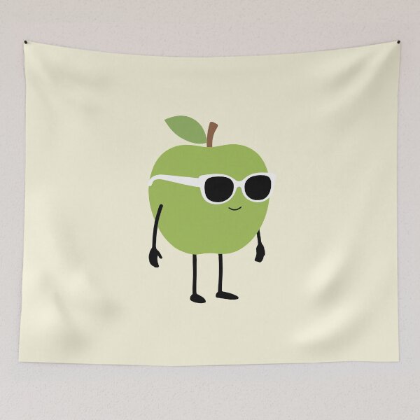 Item preview, Green Apple Flat designed and sold by White Rim Mates.