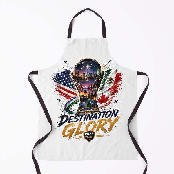 Item preview, Destination Glory 2026 | Three Nations One Trophy Soccer Fan Design designed and sold by TrueArtVibes.