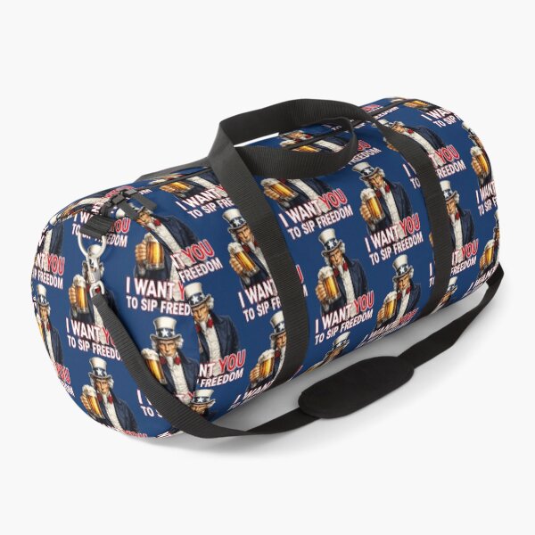 Item preview, Uncle Sam Beer Lover Patriotic Americana Humor Fourth of July designed and sold by TheTrendsDesk.
