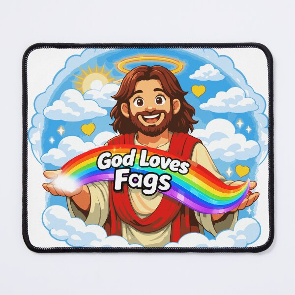 Item preview, Happy Pride Protest - God Loves designed and sold by alphr3D.