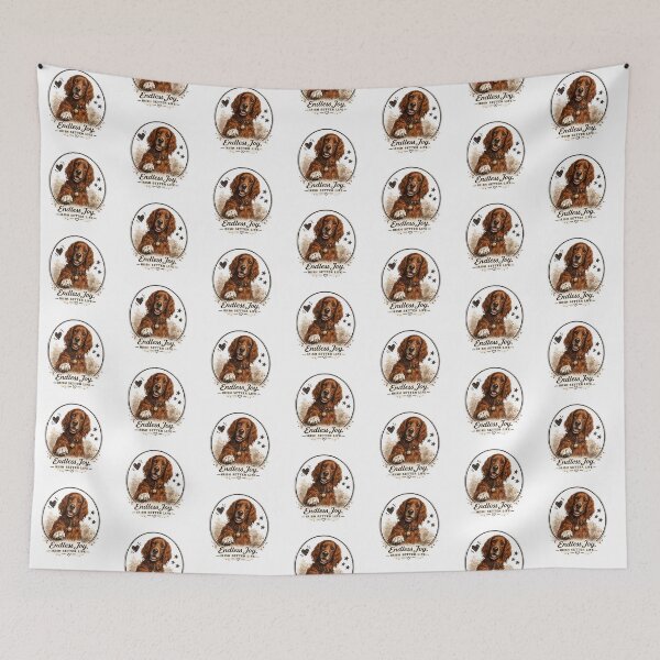 Item preview, Vintage Dog Lover irish setter Shirt – Dog Giant Heart Retro Pet Lover Gift designed and sold by Hookesmode.