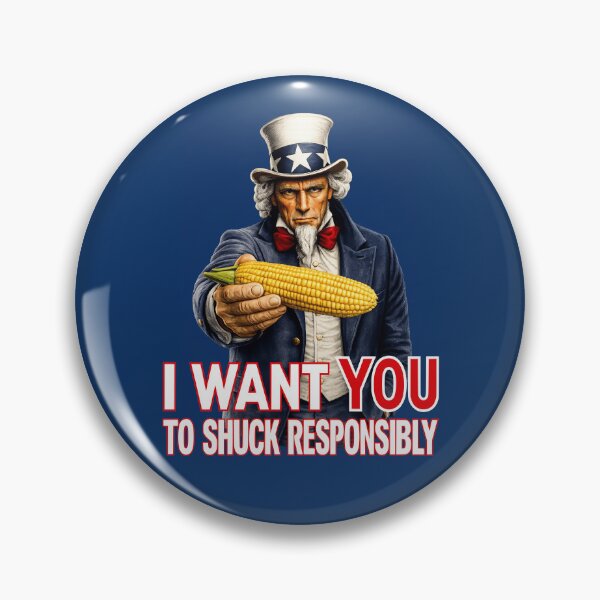 Item preview, Funny Corn Lover Patriotic Food Humor Americana State Fair designed and sold by TheTrendsDesk.