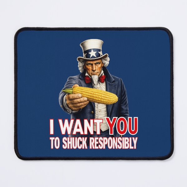 Item preview, Funny Corn Lover Patriotic Food Humor Americana State Fair designed and sold by TheTrendsDesk.