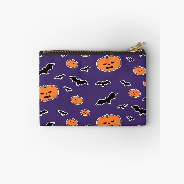 Item preview, Cute Spooky Halloween Pumpkin And Bat Doodle Pattern designed and sold by ubborn.