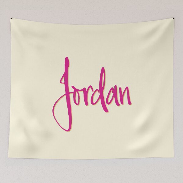 Item preview, JORDAN personalized type design designed and sold by CharlottePlaceArt.