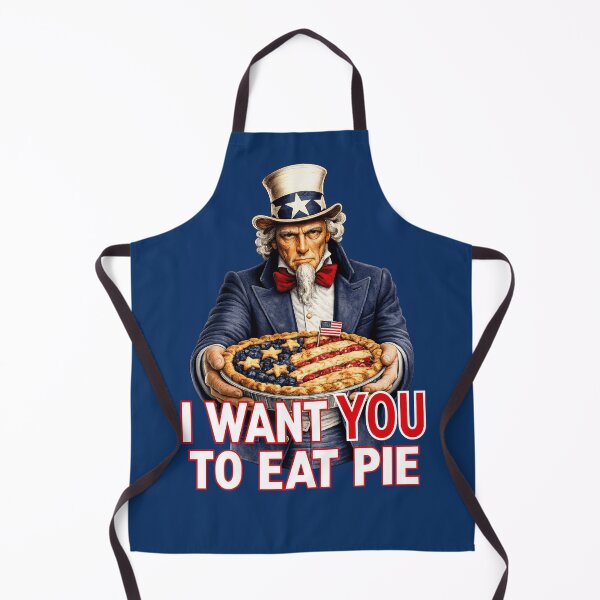 Item preview, Funny Pie Lover Patriotic Uncle Sam Humor designed and sold by TheTrendsDesk.