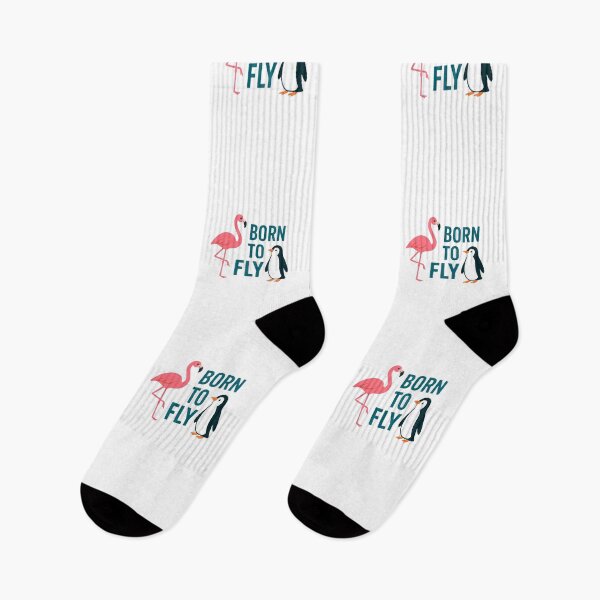 Item preview, Born to Fly - funny designed and sold by Nene Bird Designs.