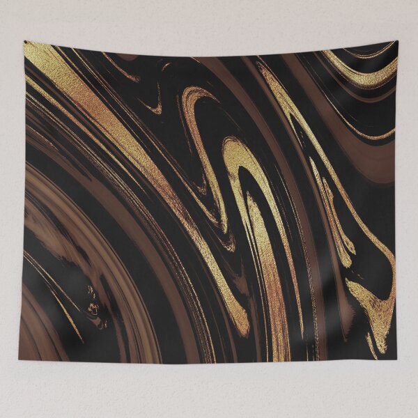Item preview, Golden Caramel Colors, Latte And Expresso Hues Abstract designed and sold by DEC02.