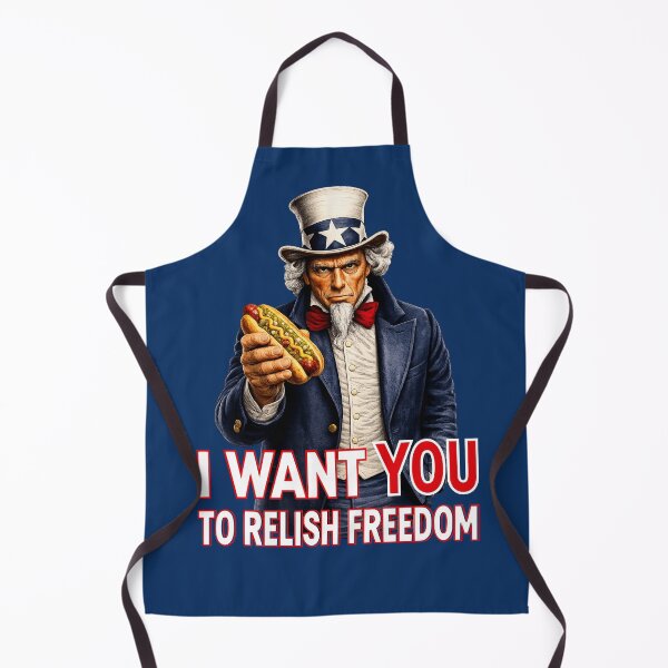 Item preview, Funny Hot Dog Lover Patriotic Americana Food July 4th Humor designed and sold by TheTrendsDesk.