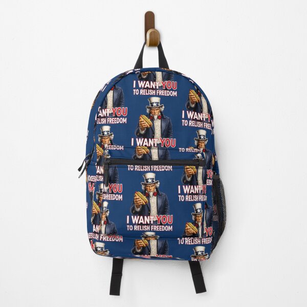 Item preview, Funny Hot Dog Lover Patriotic Americana Food July 4th Humor designed and sold by TheTrendsDesk.