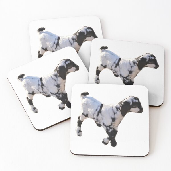 Item preview, Black and white Baby goat designed and sold by Joysfuntime.