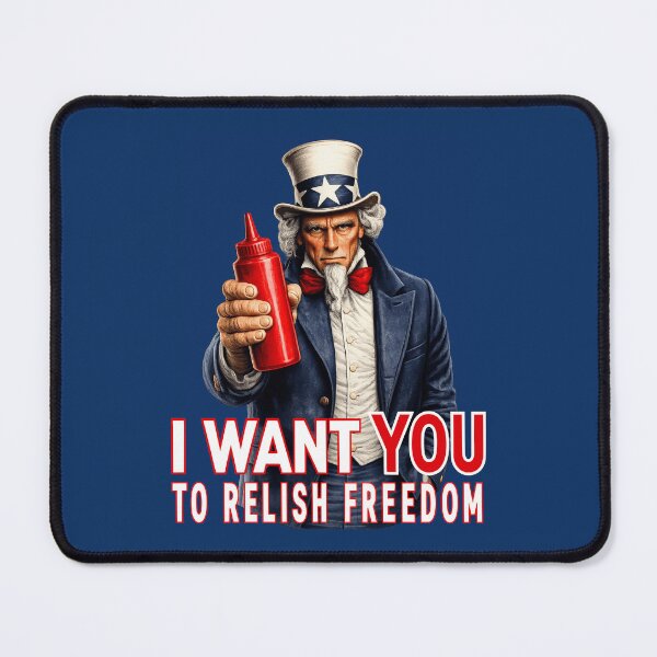 Item preview, Funny Ketchup Lover Uncle Sam Food Humor designed and sold by TheTrendsDesk.