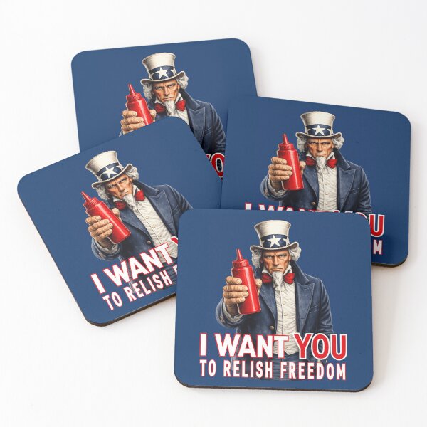 Item preview, Funny Ketchup Lover Uncle Sam Food Humor designed and sold by TheTrendsDesk.