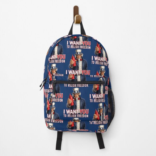 Item preview, Funny Ketchup Lover Uncle Sam Food Humor designed and sold by TheTrendsDesk.