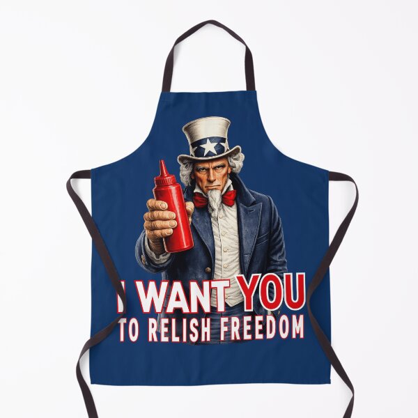 Item preview, Funny Ketchup Lover Uncle Sam Food Humor designed and sold by TheTrendsDesk.