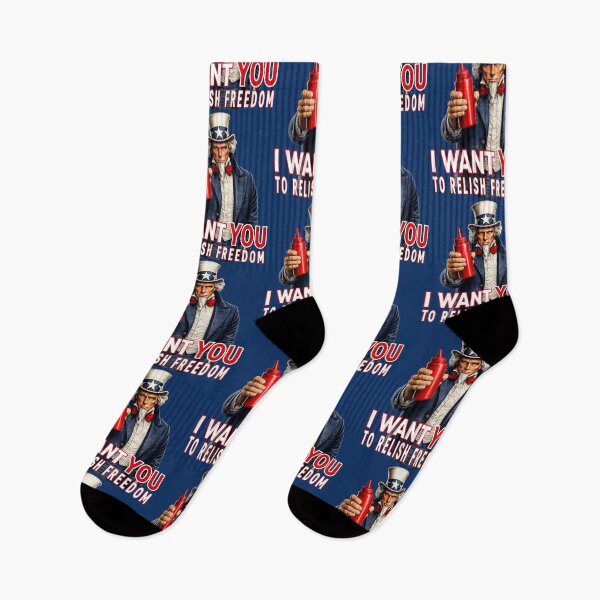 Item preview, Funny Ketchup Lover Uncle Sam Food Humor designed and sold by TheTrendsDesk.