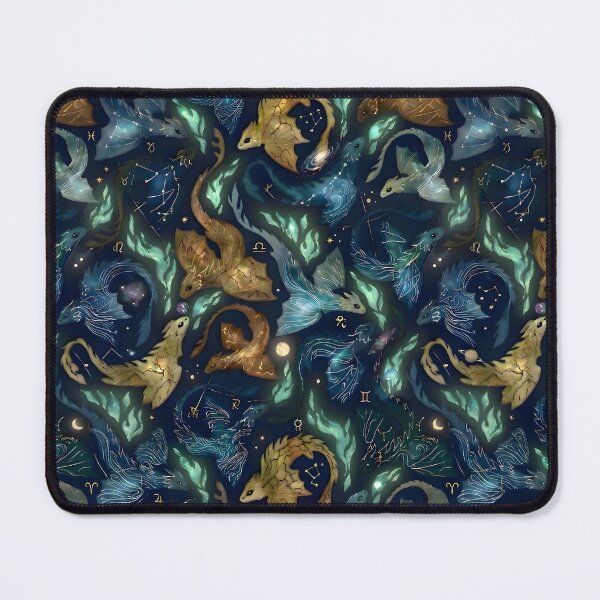 Item preview, Dragon fire dark gold & navy blue designed and sold by Differenceee.