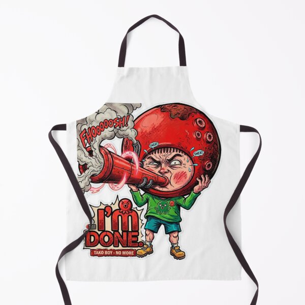 Item preview, Tako Boy: I'm Done designed and sold by Surreal Characters & Cute Pups.
