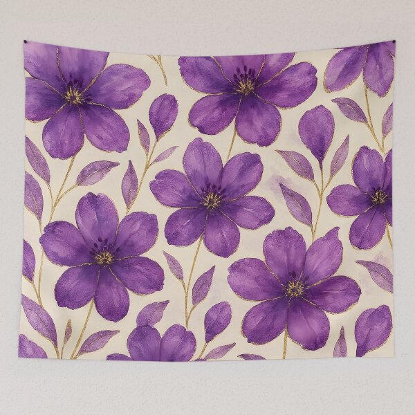 Item preview, Purple Flower  designed and sold by GraphicsClub.