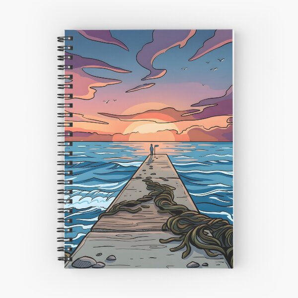Item preview, Lofi Sunset Pier designed and sold by henkephotoart.