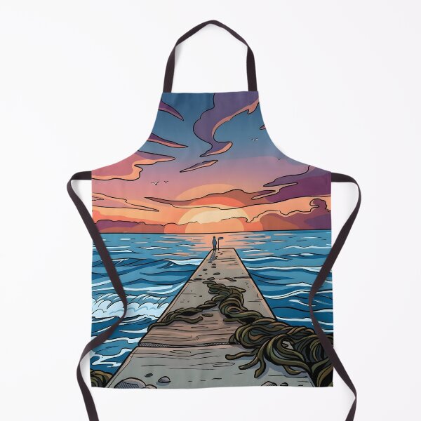 Item preview, Lofi Sunset Pier designed and sold by henkephotoart.