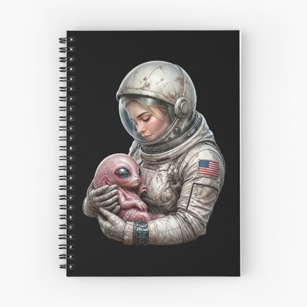 Item preview, Cosmic Motherhood Astronaut and Baby Alien designed and sold by HexOne.