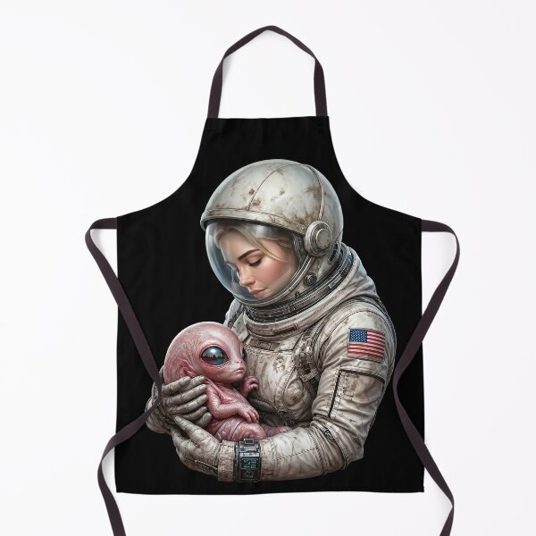 Item preview, Cosmic Motherhood Astronaut and Baby Alien designed and sold by HexOne.