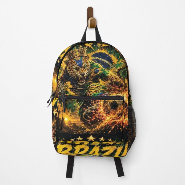 Item preview, Brazil Jaguar King | World Cup Warriors 2026 Fan Art designed and sold by batcoprod.