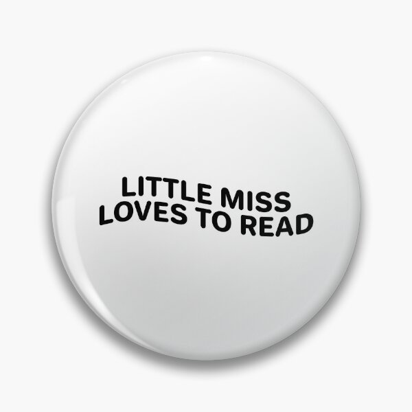Item preview, Little miss loves to read book lovers designed and sold by Karisdesignss.