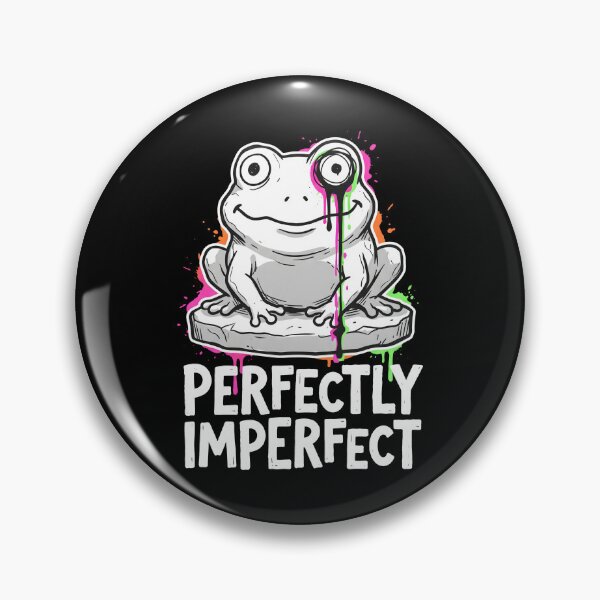 Item preview, Perfectly Imperfect Drip Art Frog Design designed and sold by SplashTastic.
