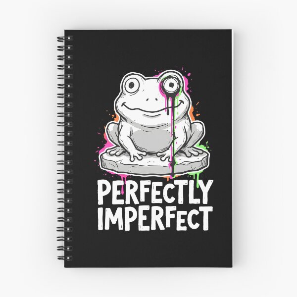 Item preview, Perfectly Imperfect Drip Art Frog Design designed and sold by SplashTastic.