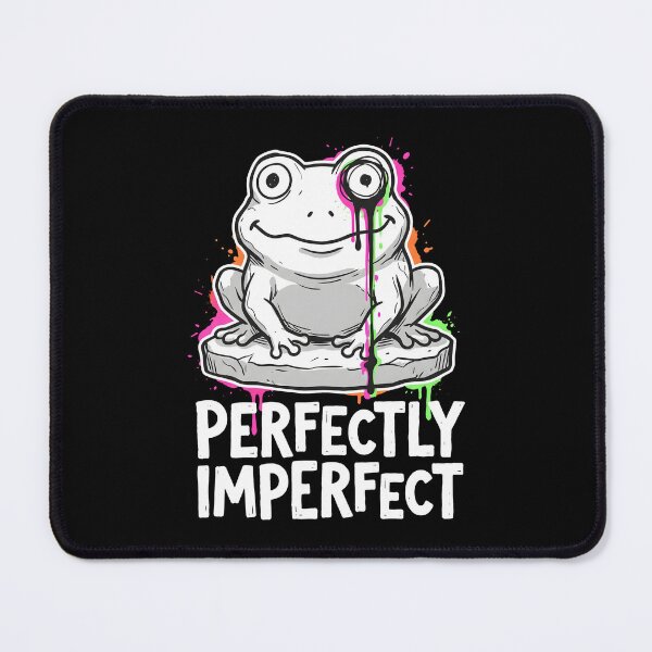 Item preview, Perfectly Imperfect Drip Art Frog Design designed and sold by SplashTastic.