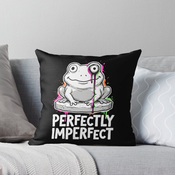Item preview, Perfectly Imperfect Drip Art Frog Design designed and sold by SplashTastic.